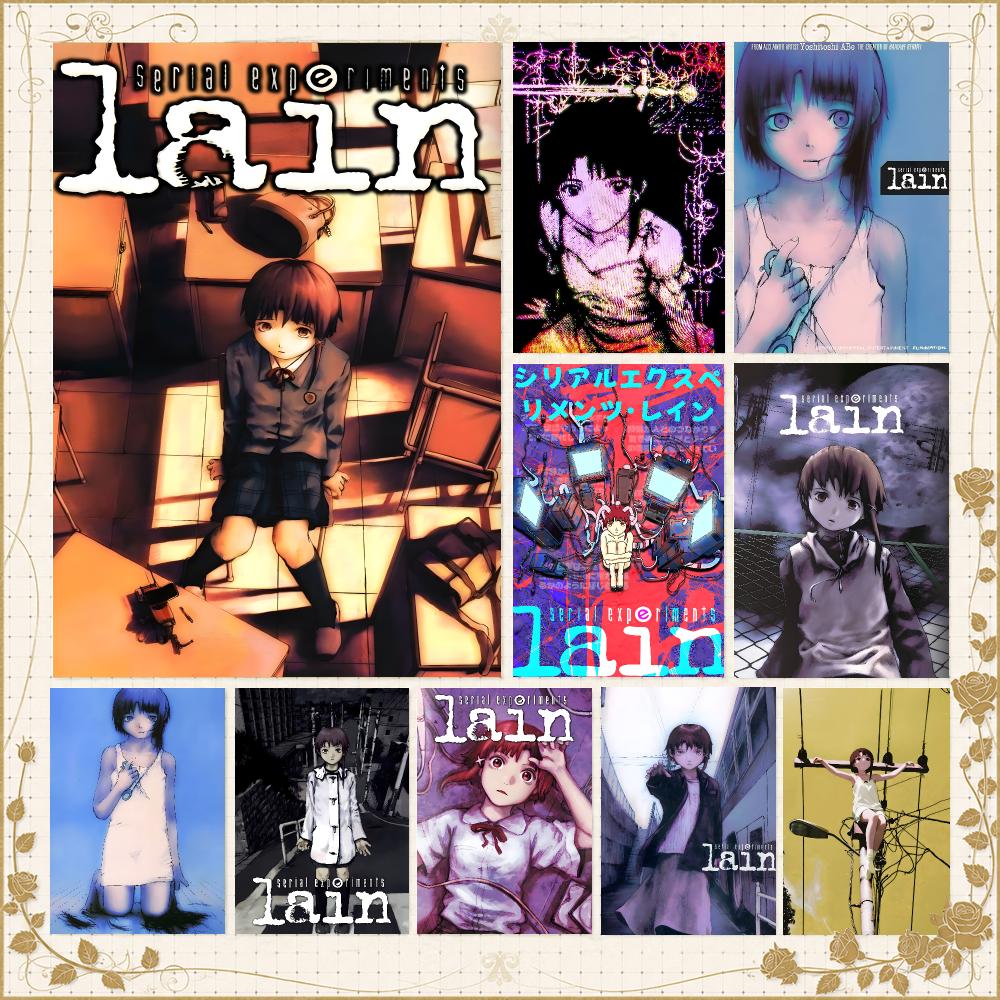 Sports Equipment Poster - Anime S-Serial Experiments Lain Poster Wall