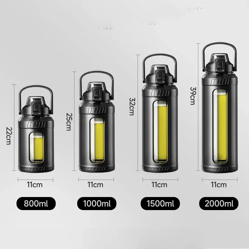 Large Capacity 2L Water Bottle - Sports Equipment 5 Years Old review and price