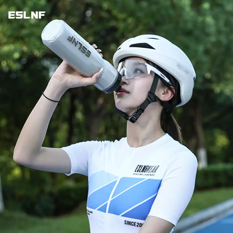 ESLNF 720ml Dual Layer Road Bi - Sports Water Bottle Insulated review and price
