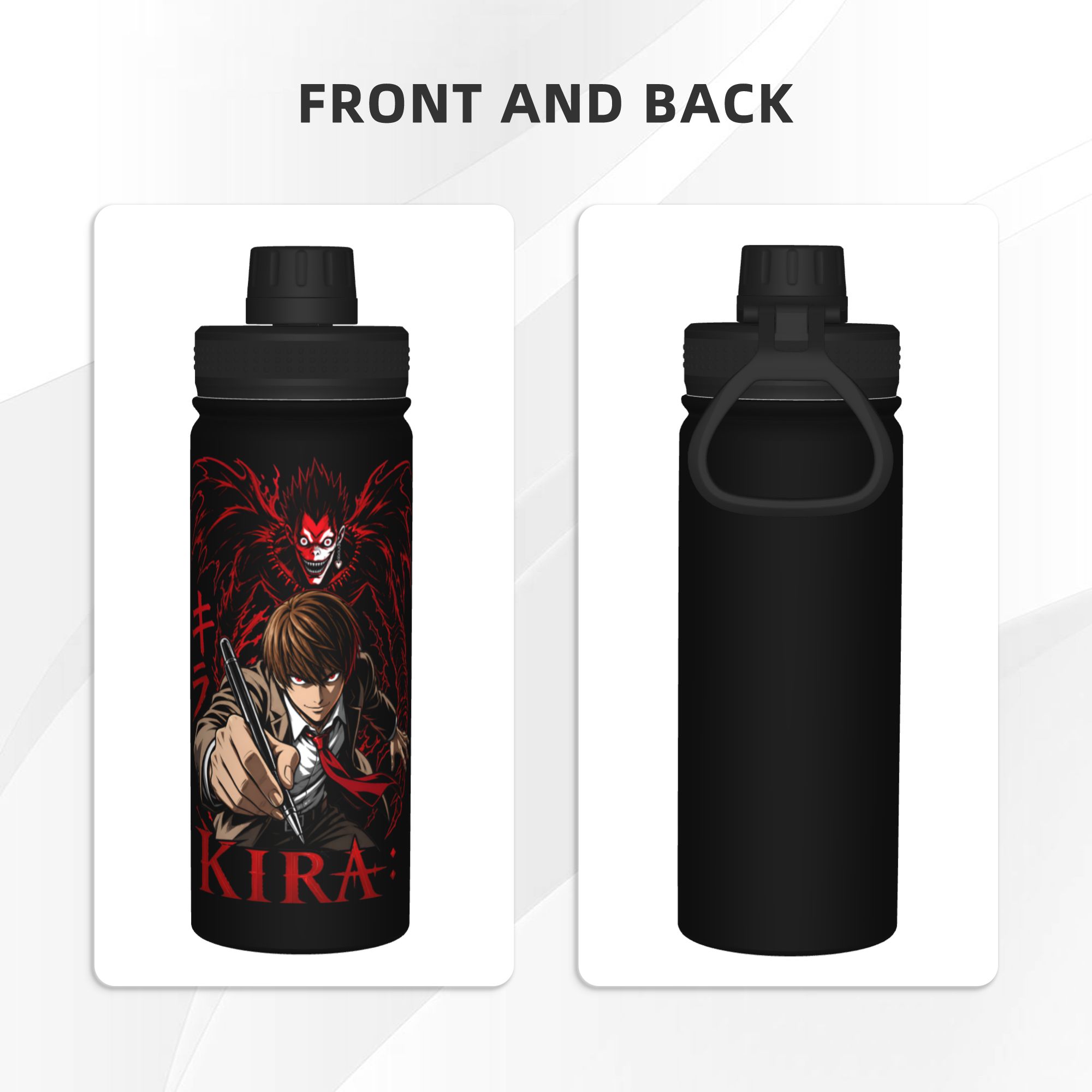 Death Notes Anime God of the N - Sports Water Bottle Insulated review and price